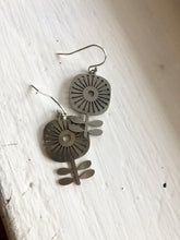 Load image into Gallery viewer, MCM silver earrings
