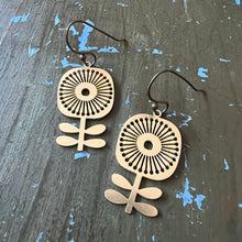 Load image into Gallery viewer, MCM gold earrings
