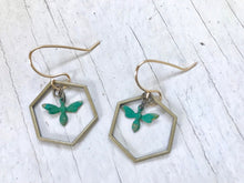 Load image into Gallery viewer, honey bee verde earrings
