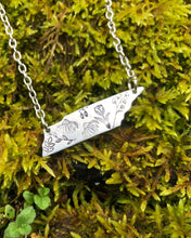 Load image into Gallery viewer, State of Tennessee wildflower necklace
