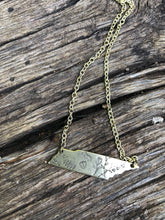 Load image into Gallery viewer, State of Tennessee gold wildflower necklace
