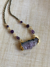 Load image into Gallery viewer, Amethyst necklace
