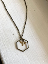 Load image into Gallery viewer, Honey bee necklace
