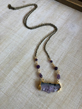 Load image into Gallery viewer, Amethyst necklace
